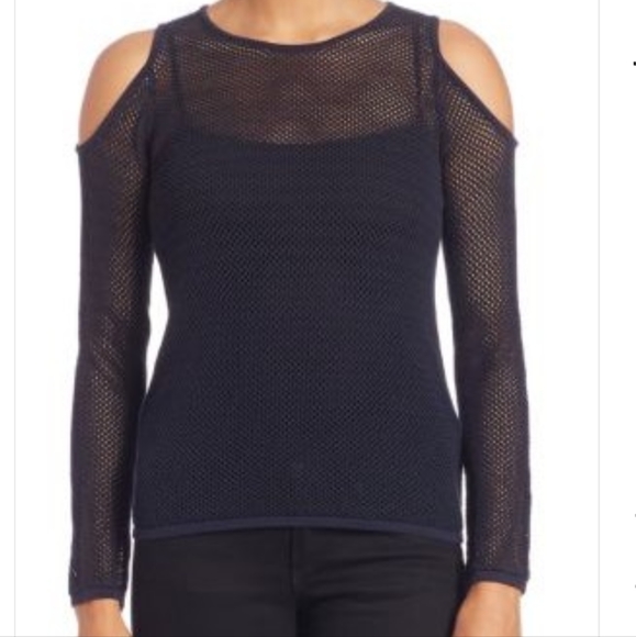 rag & bone Tops - Rag & Bone Quinn Cold Shoulder Sweater Top Women's Size Small